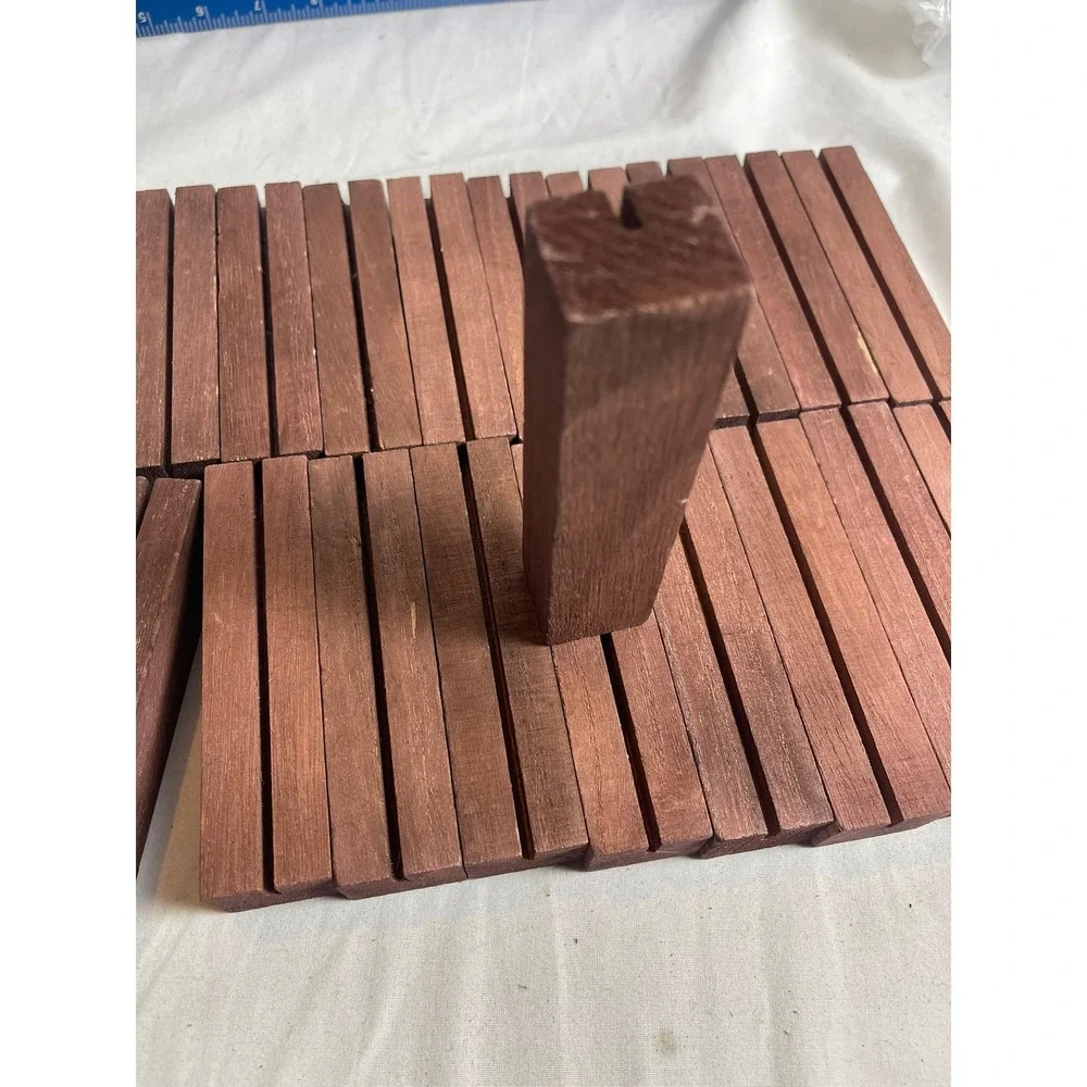 Zonon‎ 20 Pieces Wood Place Card Holders Brown Rustic Table Number Stands TW5510